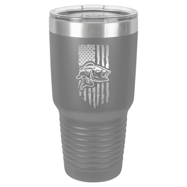 Flag & Fish 30oz Ringneck Tumbler